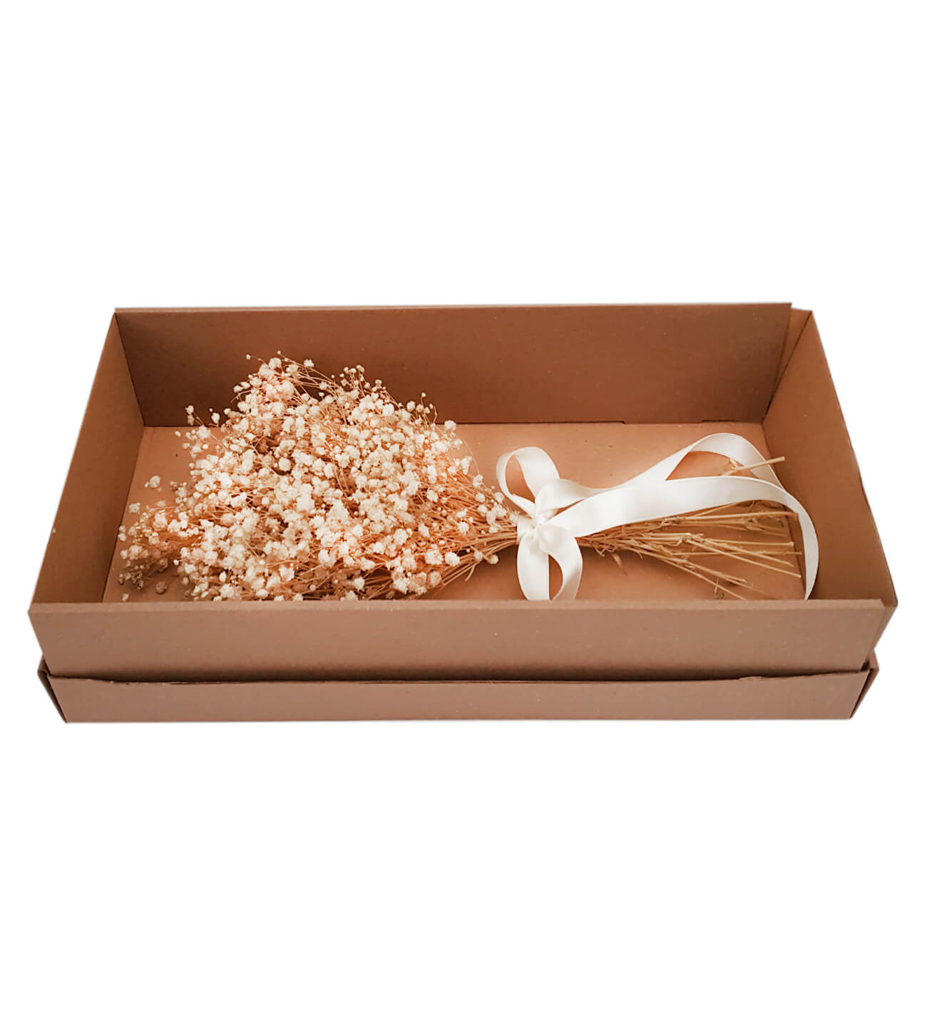 Naturel Box Şoklanmış Beyaz Cipso Buketi