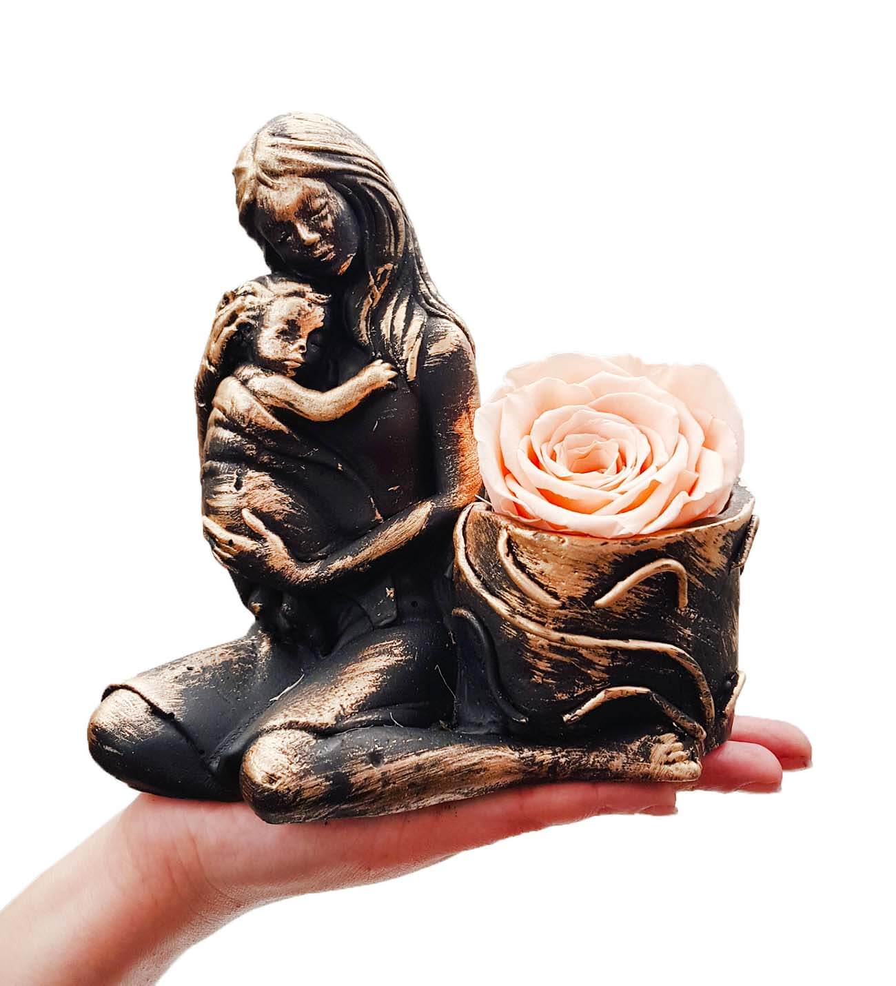 Statue Gold Serisi Pudra Solmayan Gül